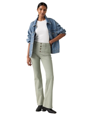 Jeans flare cintura alta Levi's 726 para mujer
