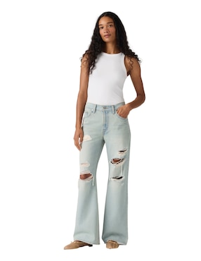 Pantalón flare Levi's loose para mujer
