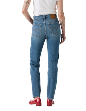 Pantalón straight levi's slim para mujer