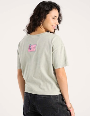 Playera Judy Hopps manga corta cuello redondo para mujer