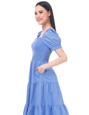 Vestido midi casual Sarah Bustani para mujer