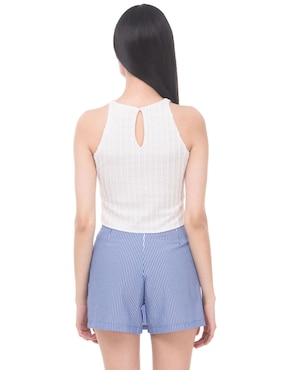 Top Sarah Bustani cuello halter