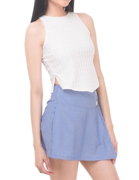 Top Sarah Bustani cuello halter