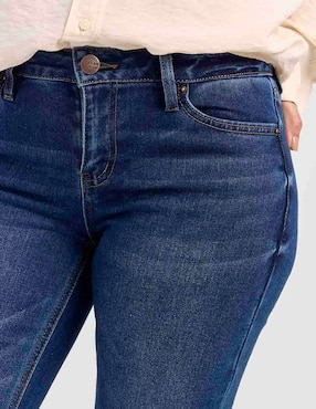 Jeans relaxed flare Coffee Bean para mujer