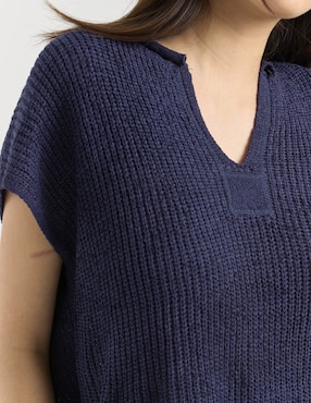 Blusa Coffee Bean manga corta para mujer