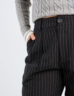 Pantalón relaxed Coffee Bean regular para mujer