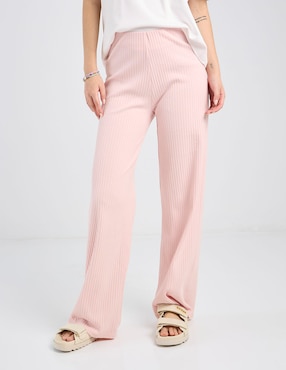 Pantalón relaxed Coffee Bean straight para mujer