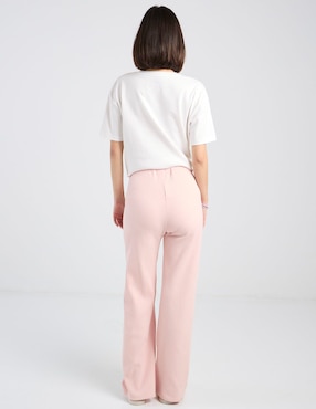Pantalón relaxed Coffee Bean straight para mujer