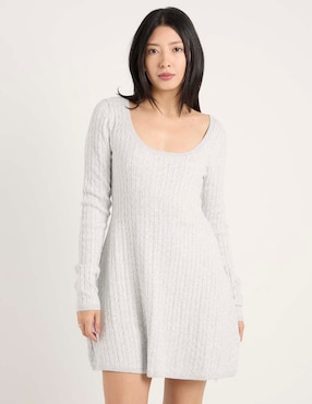 Vestido mini casual Hollister para mujer
