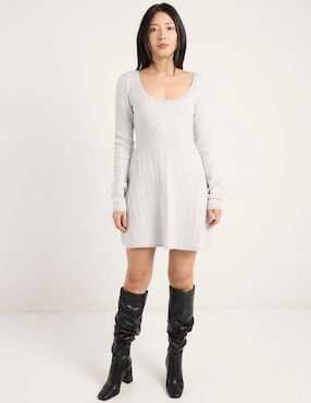 Vestido mini casual Hollister para mujer