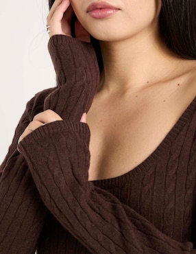 Vestido mini casual Hollister para mujer