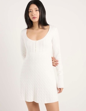 Vestido mini casual Hollister para mujer