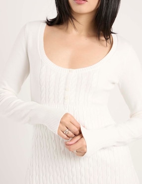 Vestido mini casual Hollister para mujer