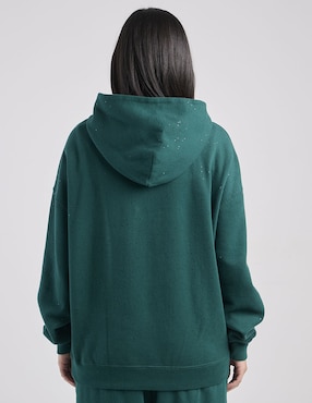 Sudadera con capucha y bolsa Hollister para mujer