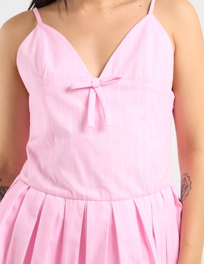 Vestido mini casual Coffee Bean para mujer