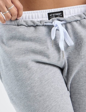 Pants regular 47st con jareta para mujer