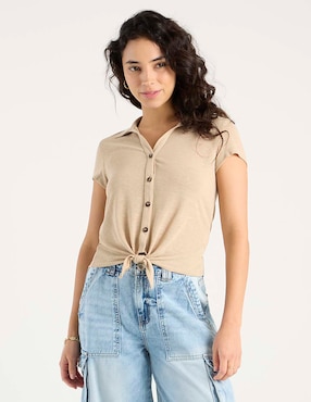 Blusa Sexy Jeans manga corta para mujer