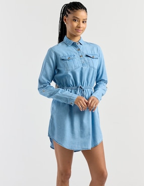 Vestido corto casual Sexy Jeans para mujer