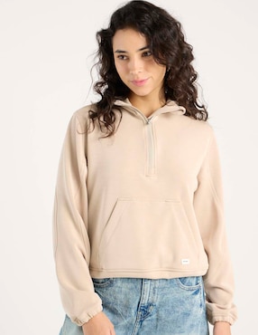 Sudadera con capucha y bolsa Sexy Jeans para mujer