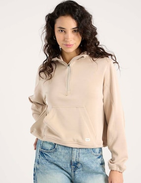 Sudadera con capucha y bolsa Sexy Jeans para mujer