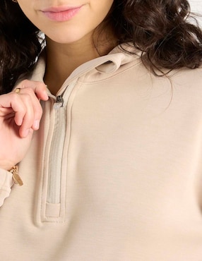 Sudadera con capucha y bolsa Sexy Jeans para mujer