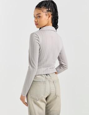 Blusa Sexy Jeans manga larga para mujer