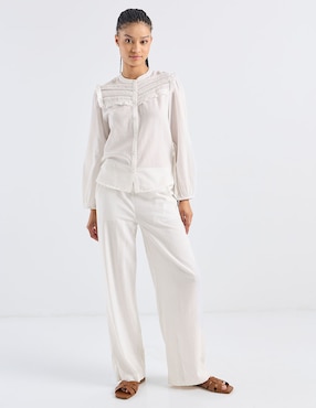 Blusa That's It manga larga para mujer