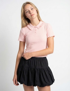 Playera tipo polo That's It para mujer