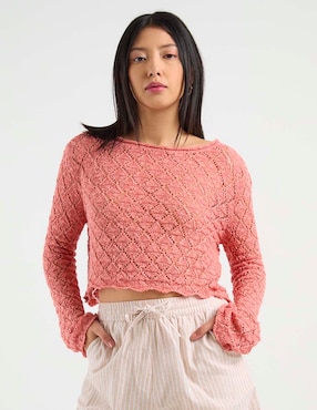 Suéter That's It cuello redondo para mujer