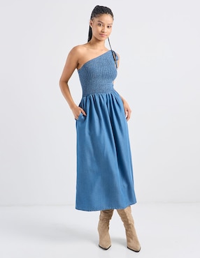 Vestido midi casual That's It para mujer