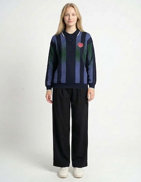 Suéter That's It cuello polo para mujer