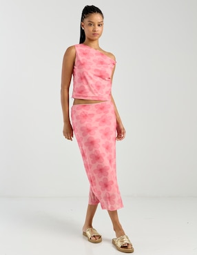 Falda crop That's It a la cintura