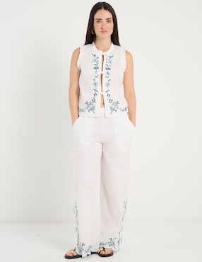 Pantalón relaxed That's It Palazzo para mujer