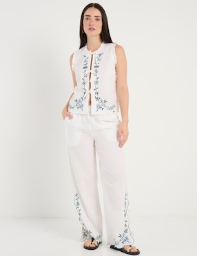Pantalón relaxed That's It Palazzo para mujer