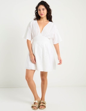 Vestido corto casual That'S It para mujer