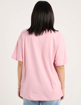 Playera manga corta Saja Boys cuello redondo para mujer
