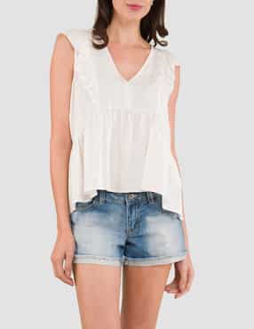 Blusa Tattoo sin manga para mujer