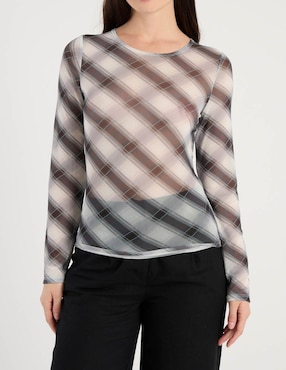 Blusa That's It manga larga para mujer