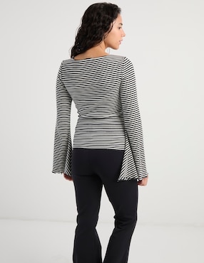 Blusa That's It manga larga para mujer