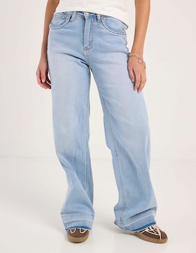 Jeans flare amplio Biography para mujer
