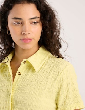 Blusa Biography manga corta para mujer