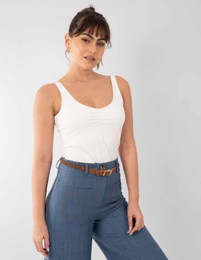 Blusa Salsa sin manga para mujer