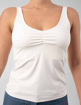 Blusa Salsa sin manga para mujer