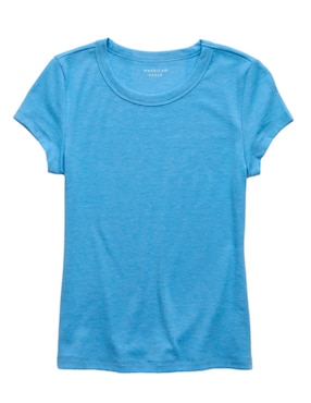 Playera manga corta American Eagle cuello redondo para mujer