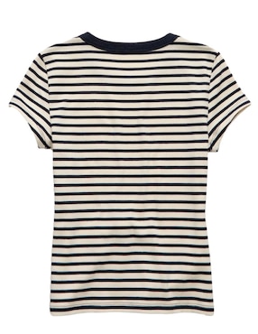 Playera manga corta American Eagle cuello redondo para mujer