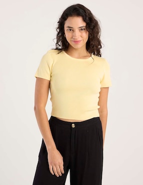 Blusa Biography manga corta para mujer
