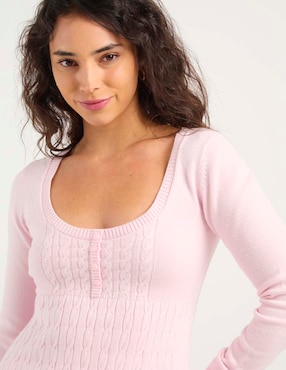Vestido corto casual Hollister para mujer