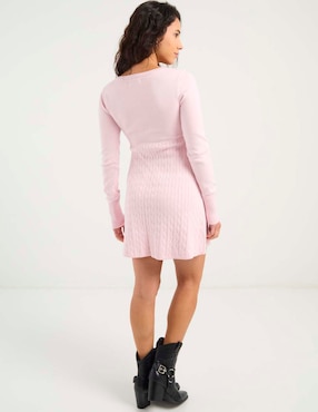 Vestido corto casual Hollister para mujer