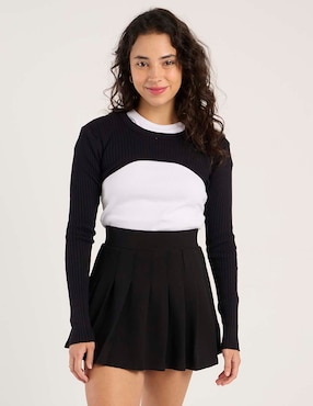 Blusa Coffee Bean manga larga para mujer