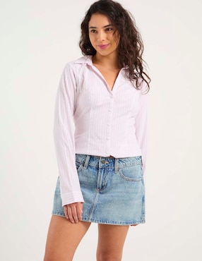 Falda mini Hollister a la cadera
